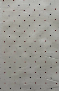 Moda BELLE ISLE by MINICK & SIMPSON Red & Blue Dots Cotton Quilt Fabric 1.5 Yd - Picture 1 of 3