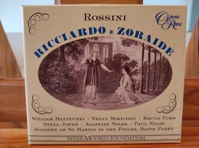 Rossini: Ricciardo e Zoraide - Ford, Miricioiu, Matteuzzi,Parry - Opera Rara 3CD - Bild 1 von 2