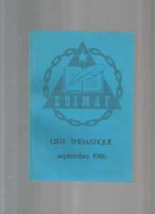 EDIMAF LISTE THEMATIQUES - Picture 1 of 1