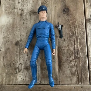 Vintage Louis Marx General Custer Action Figure Blue - Picture 1 of 6