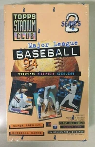 1994 Topps STADIUM CLUB MLB BASEBALL Series 2 - 24 Pack Full Factory SEALED BOX! - Picture 1 of 4