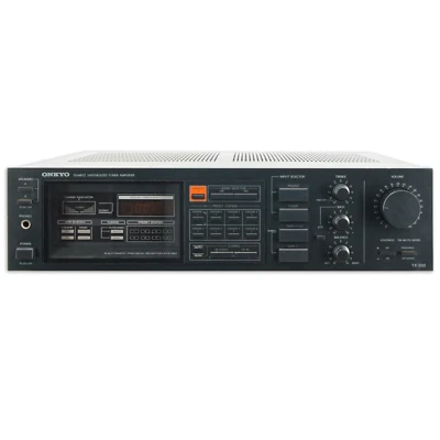 Onkyo TX-200 Amplificatore Integrato Stereo Amplificatore Sintonizzatore AM/FM Nero [G] - Immagine 1 di 4