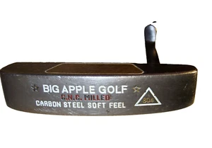 Big Apple Golf #804 Carbon Steel C.N.C. Milled Putter 32" Rifle Steel Shaft - Picture 1 of 6