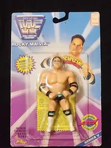 WWF ROCKY MAIVIA BEND-EMS SERIES V 5 JUSTOYS 1997 - Picture 1 of 3