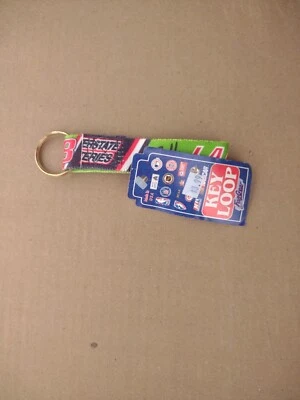 Vtg Keychain Bobby Labonte Interstate Batteries key ring loop handle fan gear US - Image 1 of 4