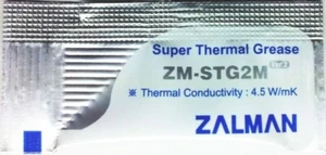 NEW Zalman Thermal compound zm-stg2m 1g /Use 1 pack 1 to 2 time /  total 5 packs - Picture 1 of 3