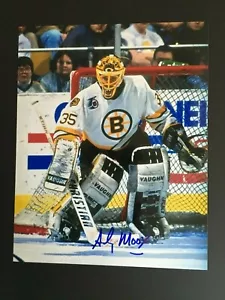 ANDY MOOG AUTOGRAPHED BRUINS 8 X 10 PHOTO W/C.O.A. - Picture 1 of 3