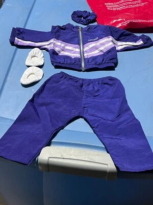 American Girl Doll 2001 Gymnastics Warm Up Suit Jacket and Pants NEW in Bag - Image 1 of 4