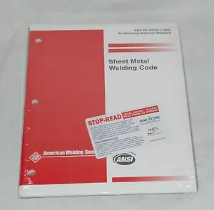 Codice saldatura lamiera AWS D9.1M/D9.1:2006 nuovo - Foto 1 di 2