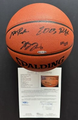 LeBron James Signed Inscribed Basketball UDA JSA LOA #23 “1st Pick 2003 Draft” ! - Image 1 of 4