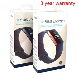 Montre connectée Fitbit Charge 3 Fitness Tracker d'activité moniteur de fréquence cardiaque FB409 NEUVE - Photo 1 sur 12