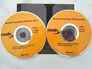 Microsoft Visual Studio .NET full version & Windows Component Update w/ License - Picture 1 of 2