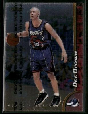 1998-99 Finest #153 Dee Brown - Image 1 of 2