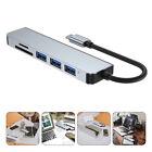  6 Ports Notebook Docking Station USB Charging Hub Adapter Charger for Laptop