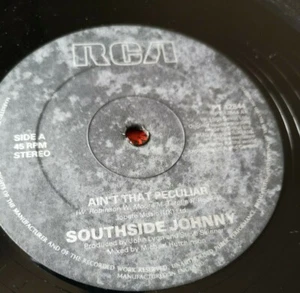Southside Johnny "Ain't That Peculiar" c/w "Act of Love & "Take my Love" 12 inch - Picture 1 of 4