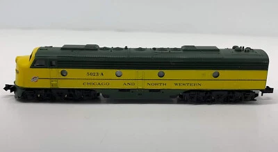 N Scale Con-Cor Diesel Loco Train Chicago & Northwestern CNW #5023-A - Image 1 of 4