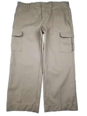 Red Kap Pants Mens 42x28 Khaki Pockets Work Straight PT88KH0 Industrial Cargo  - Image 1 of 4