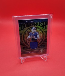 JOSH ALLEN 2022 PANINI GOLD STANDARD 202/299 GOLD RUSH JERSEY BUFFALO BILLS