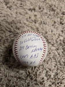 Amos Otis Autographed Inscribed Baseball - NY Mets - BAS COA - Picture 1 of 3