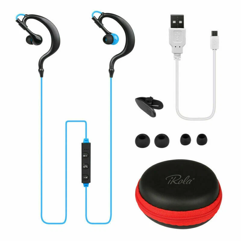 IPX3 Waterproof Original Wireless Headphones Sport Earphones Stereo Headset US - Image 1 of 4