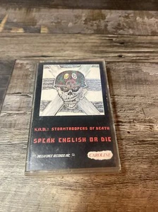 Cassette S.O.D. Stormtroopers Of Death Speak English Or Die 1987 Thrash Speed - Picture 1 of 7