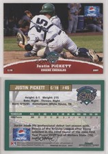 2007 Grandstand Eugene Emeralds Justin Pickett