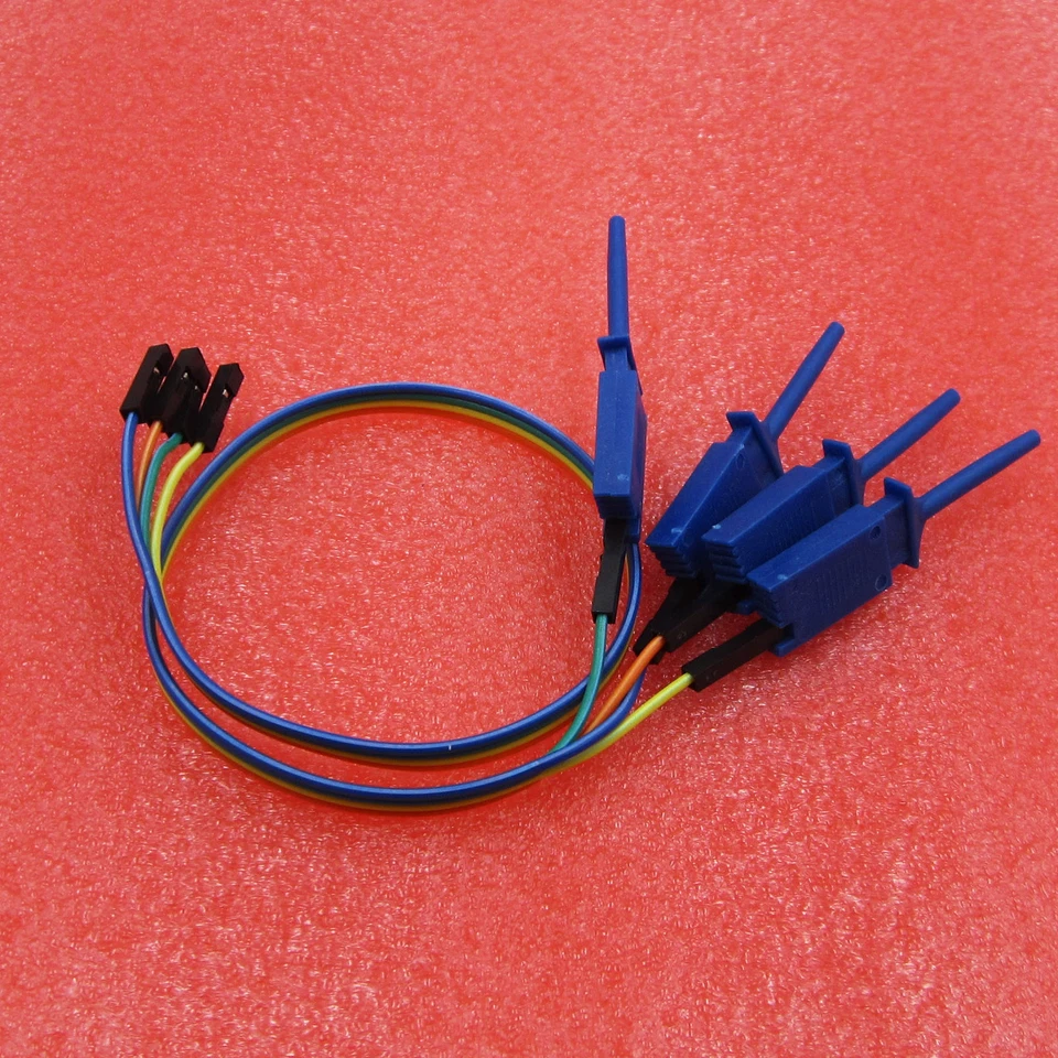 Test Clamp Wire Hook Test Clip for Logic Analyzer Electronic Components - Image 1 of 1