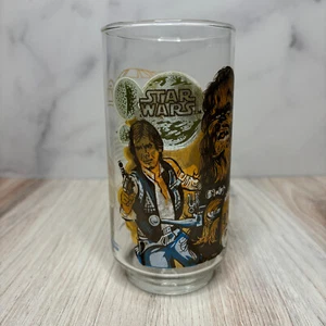 Vintage 1977 Star Wars CHEWBACCA Burger King Coca Cola Limited Edition Glass VTG - Picture 1 of 7