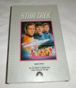 Star Trek The Collectors Edition VHS Spock's Brain World Hollow new sealed - Imagen 1 de 3