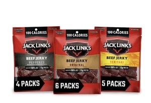 Beef Jerky Variety Pack - Include Originale, Teriyaki e Pepe Jerky, Bul... - Foto 1 di 9