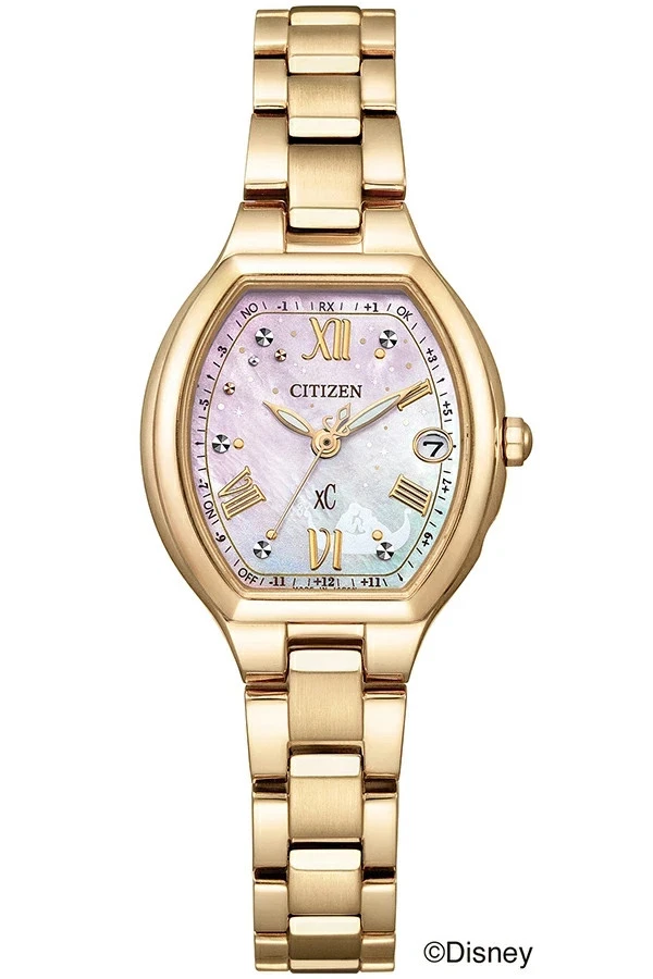 Citizen ES9363-50N Disney Collection Limited Gold Solar Women Watch Special Box