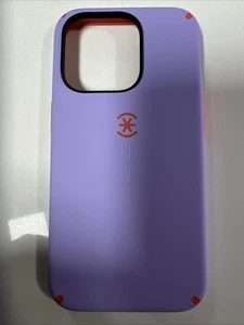 NUEVA Funda Speck Candyshell Pro para Apple iPhone 14 Pro - Púrpura Primavera/Rojo Energético - Imagen 1 de 6