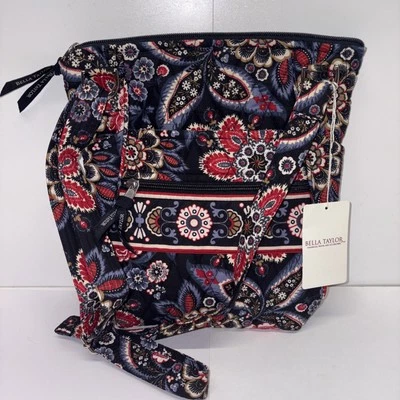 Bolso de Mano/Bolso Bandolera Bella Taylor Colorido Floral Paisley Acolchado Nuevo con Etiquetas Foto 1 de 4
