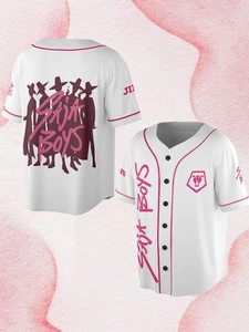 Custom Name Saja Boys Baseball Jersey, Saja Boy Band Shirt, Fan Merch - Picture 1 of 11