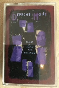 Depeche Mode Songs Of Faith And Devotion Cassette C STUMM106 rare first issue - Picture 1 of 2