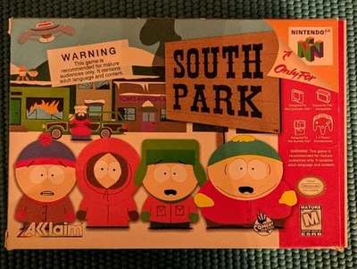 South Park (Nintendo 64, 1998) Caja Manual Juego Foto 1 de 4
