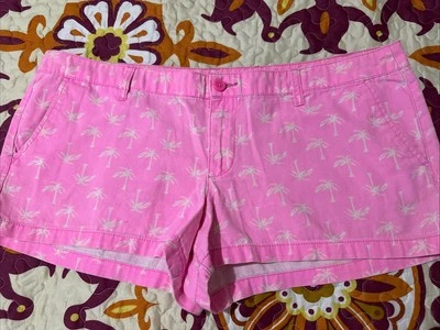 Mossimo Pink Palm Tree Shorts Size 17 - Image 1 of 4