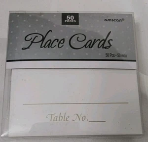 Amscan Place Cards - Picture 1 of 4