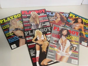 WWE Divas Playboy Lot Torrie Wilson Sable Candice Michelle Maria Kanellis - Picture 1 of 8