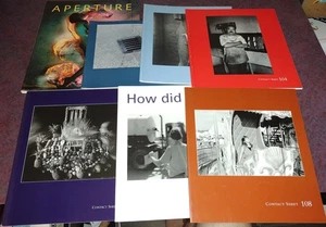 Aperture 1991 #122 +6 Contact Sheet Photography Magazine 1995 1999 2000 - Imagen 1 de 8