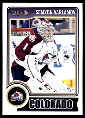2014-15 O-Pee-Chee #426 Semyon Varlamov Colorado Avalanche Hockey Card - Image 1 of 2
