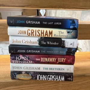 John Grisham Lot 7 Hardcover Books - Picture 1 of 9