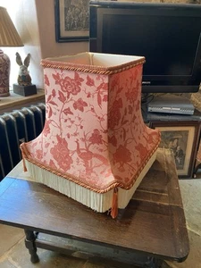 Vintage Square Lampshade for floor/standard antique lamps - Picture 1 of 6