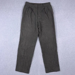 NAB Pants Mens 30x31 %100 Wool Lined Houndstooth Check Made in Japan - Picture 1 of 11