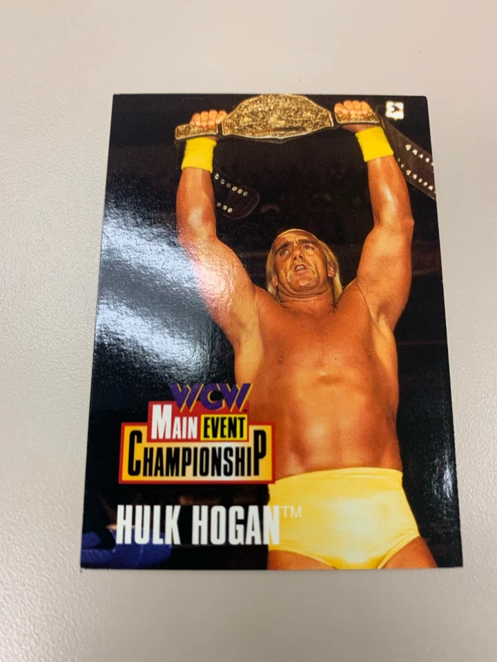Tarjeta 1995 CARDZ WCW EVENTO PRINCIPAL #99 Hulk Hogan Hulkster WWE WWF HOF Hulkamania Foto 1 de 1