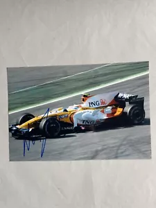 NELSON PIQUET JUNIOR "Renault" Formel 1 signed Foto 20x30 Autogramm autograph - Bild 1 von 1