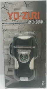 YO-ZURI TOOLS Y13 Accendino antivento con mini bussola incorporata L541 - Picture 1 of 10