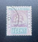 1889 British Guiana 1 Cent Postage & Revenue Stamp