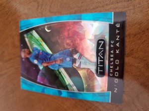 2019-20 Panini Chronicles Titan Blue Ice Prizm 48/99 N'Golo Kante #T-6