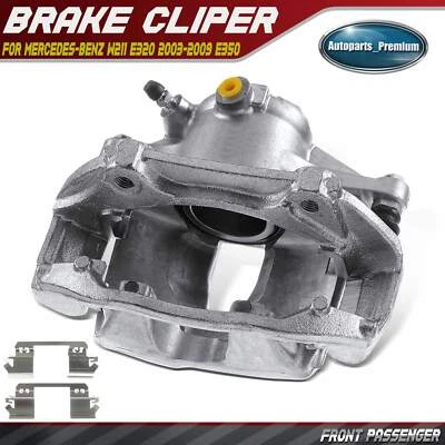 前右制动卡钳带支架适用于梅赛德斯-奔驰 w211 E320 03-09 E350 rWD — 第 1/4 张图片